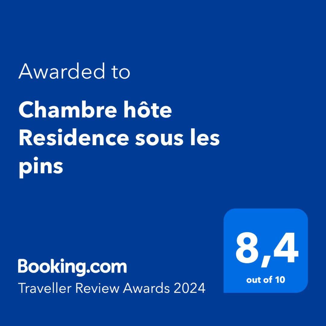 Chambre Hote Chez L'Habitant Residence Sous Les Pins Cassis Bagian luar foto